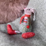 Felt Sitting Mouse