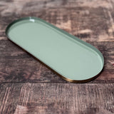Block Colour Oval Trays