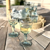 Recycled Glass Wine Glass