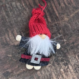 Felt Santa Tree Decorations