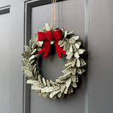 Mini Felt Holly Wreath