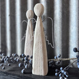 Whitewashed Rustic Angel