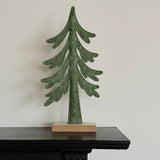 Green Felt Tree Decoration - Large
