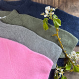 Soft Alpaca Short Sleeve Jumper