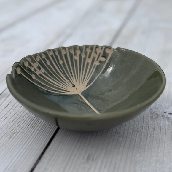 Green Seedhead Bowl