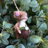 Fabric Mice Decorations - 4 Designs