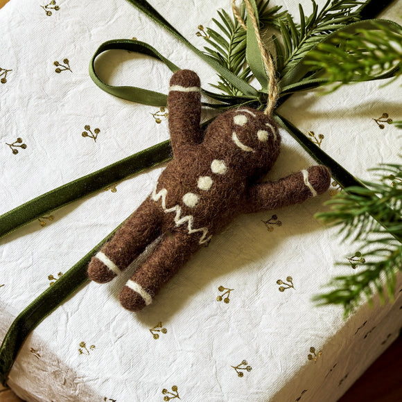 Felt Gingerbread Man