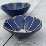 Navy Flower Bowl