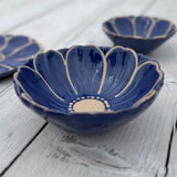 Navy Flower Bowl