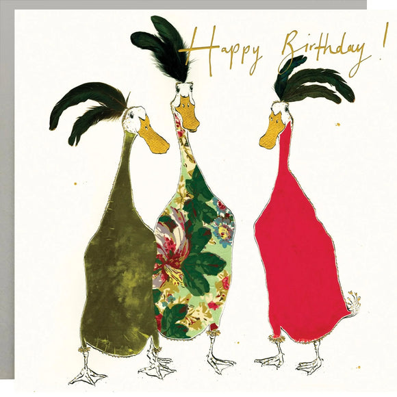 Happy Birthday Ducks Card