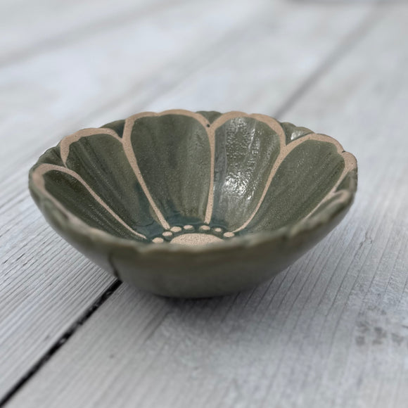 Green Flower Bowl