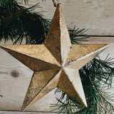 Large Gold Star Decoration