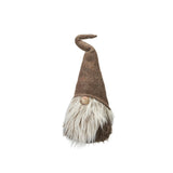 Small Brown Felt Sitting Gonk