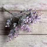 Eucalyptus Bunch in Green and Plum