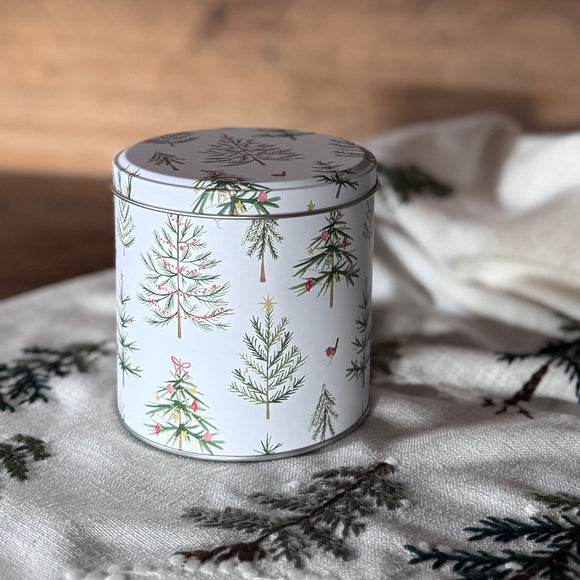 Christmas Tree Tin
