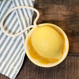 Handmade Artisanal Lemon Soap on a Rope