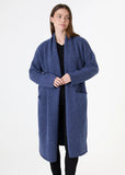 Soft Knit Roll Collar Coatigan