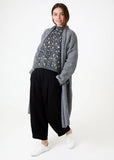 Soft Knit Roll Collar Coatigan