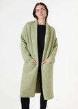 Soft Knit Roll Collar Coatigan