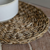 Natural Braided Oval Mat