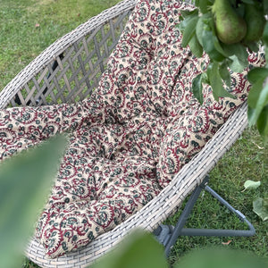 Natural, Green and Red Mattress