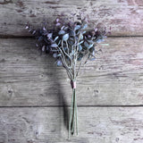 Eucalyptus Bunch in Green and Plum