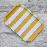 Cabana Stripe Rectangle Trays