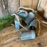 Zinc Cow Bell Garland