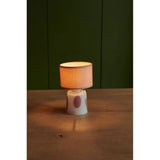 LED Mini Rechargeable Lamp - Pink Polka