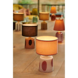 LED Mini Rechargeable Lamp - Pink Polka