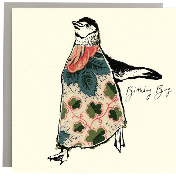 Birthday Boy Penguin Card