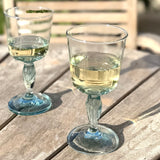 Recycled Glass Wine Glass