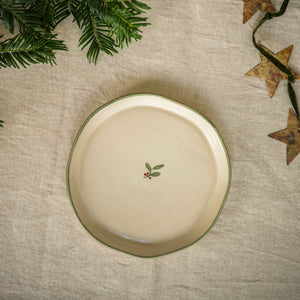 Handpainted Small Berry Platter