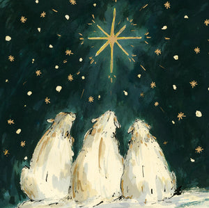 Christmas Wishes Polar Bears Card
