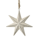 Small White Star Decoration