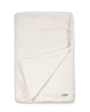 Faux Fur Throw in Winter Mink