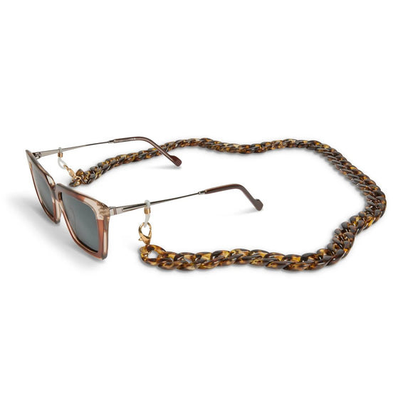 Glasses Chain - Tortoiseshell