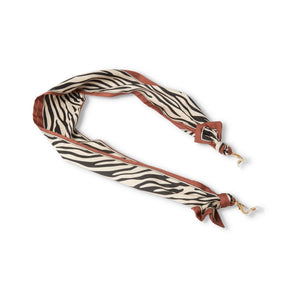 Glasses Chain - Zebra Scarf