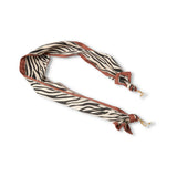Glasses Chain - Zebra Scarf