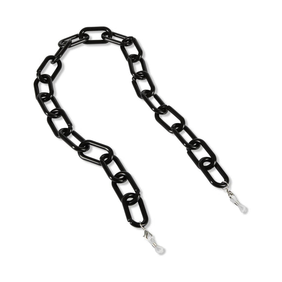 Glasses Chain - Black Acrylic