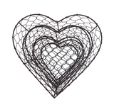 Heart Wire Baskets