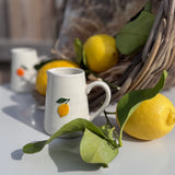 Mini Ceramic Jug with Lemon