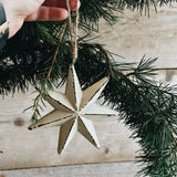 Small White Star Decoration