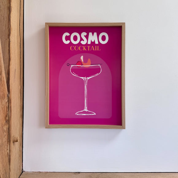 Cosmo Cocktail Framed Print