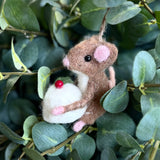 Fabric Mice Decorations - 4 Designs