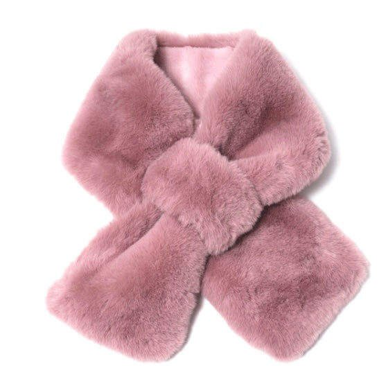 Tuck Through Scarf Dusky Pink