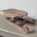 Wooden Sleigh Decoration