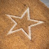 Embossed Star Doomat - Small