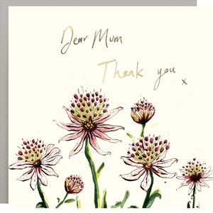 Dear Mum Thank You - Card