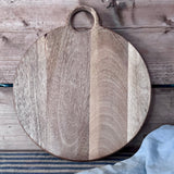 Ring Handle Wooden Board